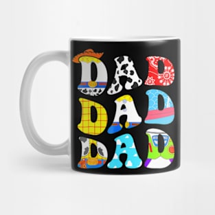 Toy  Story Dada Boy Dad Father's Day Tee for Mens Mug